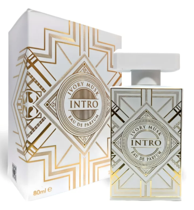 Fragrance World Intro Ivory Musk 80 ml Eau De Parfum Sweet