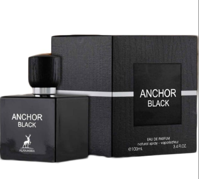 Alhambra Anchor Black 100 ml Eau De Parfum Woody scent