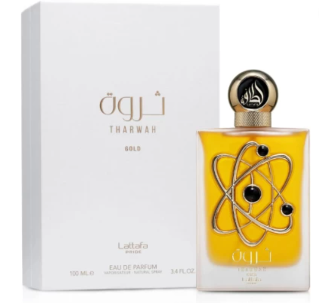 Lattafa Tharwah Gold Eau de Parfum - Floral for Women  (100 ml, Pack of 1)