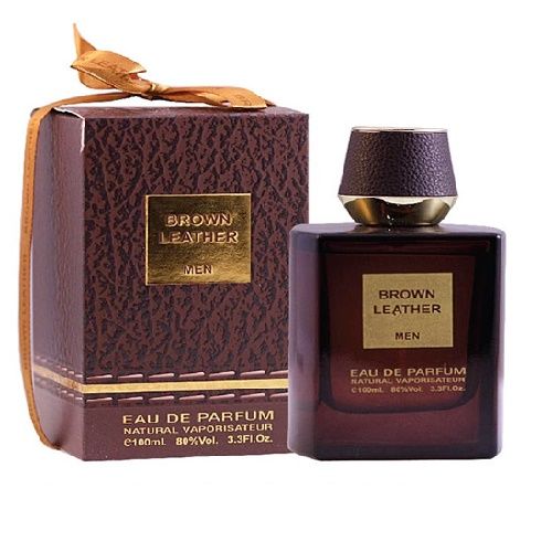 Fragrance World Brown Leather 100ml Eau De Parfum