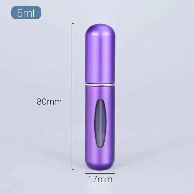 Refillable Mini Perfume Spray Bottle - 5ml capacity